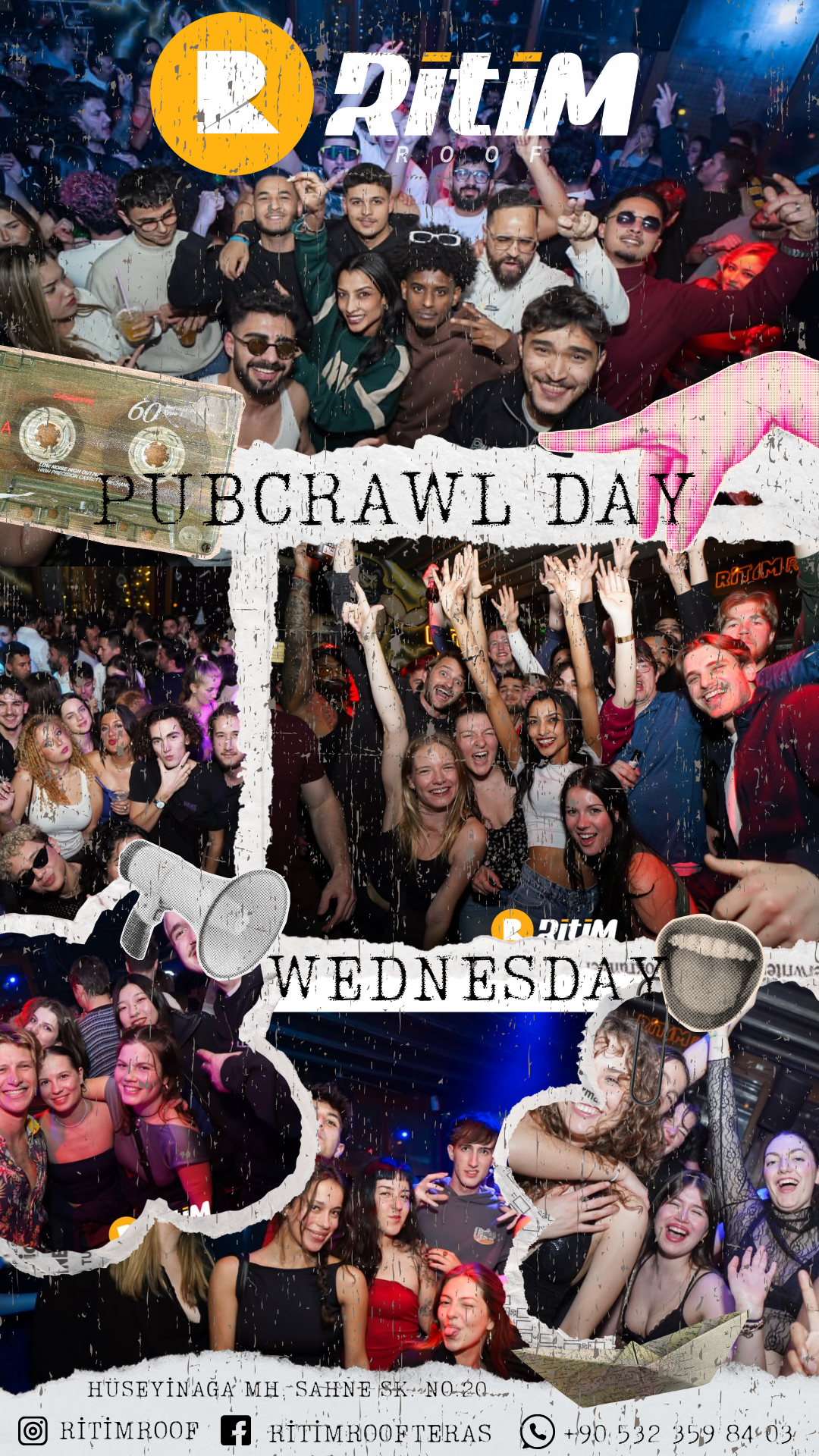 Pubcrawl Day Wednesday